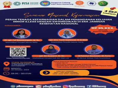 SEMINAR NASIONAL KEFARMASIAN 